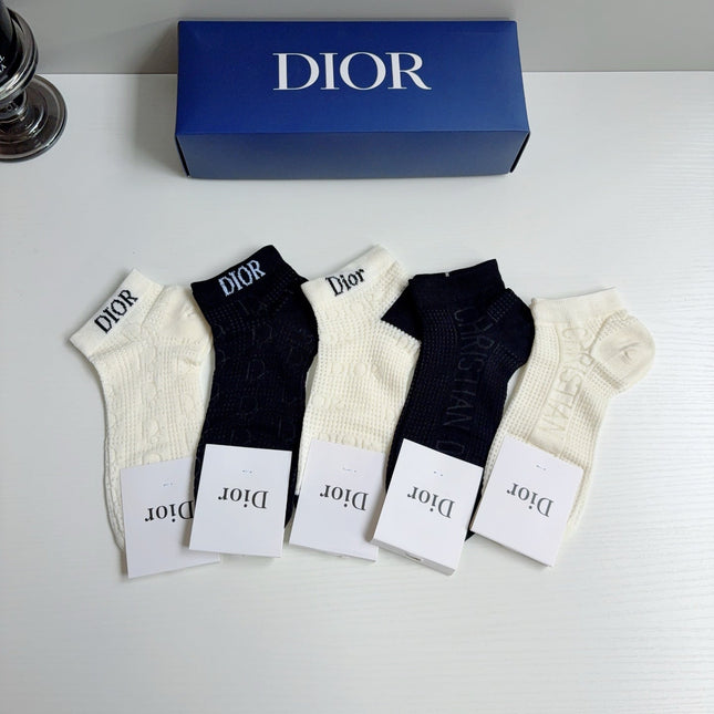 DIOR 26S ANKLE SOCKS 410366 (1 BOX)