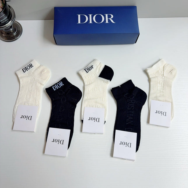 DIOR 26S ANKLE SOCKS 410366 (1 BOX)