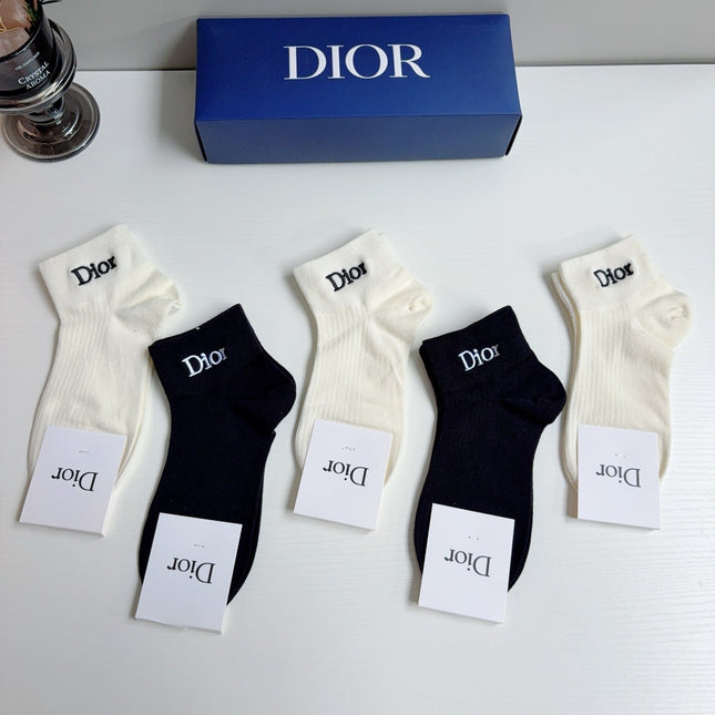DIOR 26S ANKLE SOCKS 413895 (1 BOX)