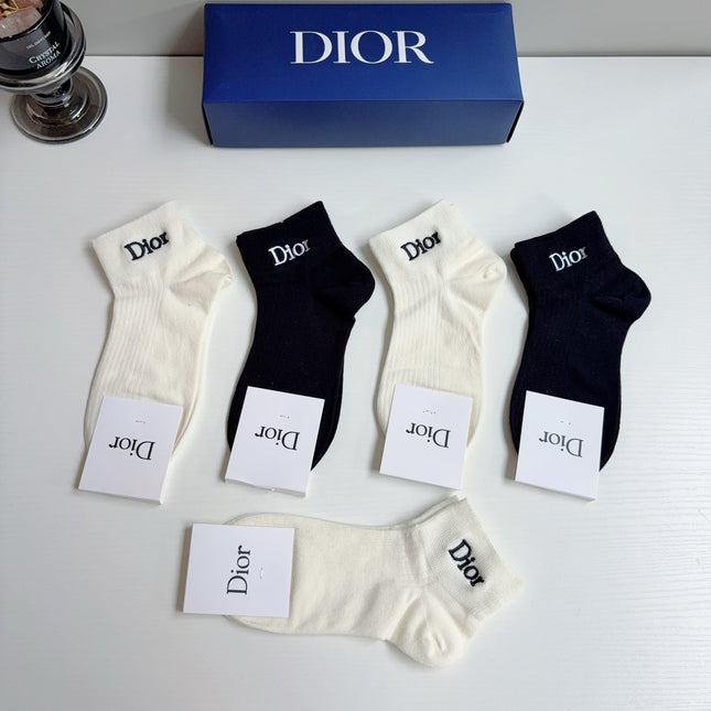 DIOR 26S ANKLE SOCKS 413895 (1 BOX)