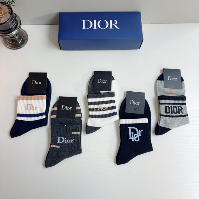 DIOR 26S ANKLE SOCKS 403596 (1 BOX)