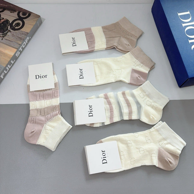 DIOR 26S ANKLE SOCKS 398798 (1 BOX)
