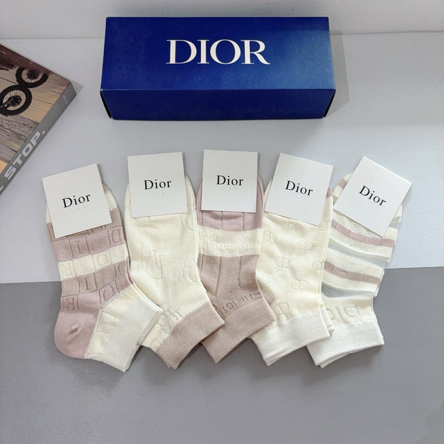 DIOR 26S ANKLE SOCKS 398798 (1 BOX)