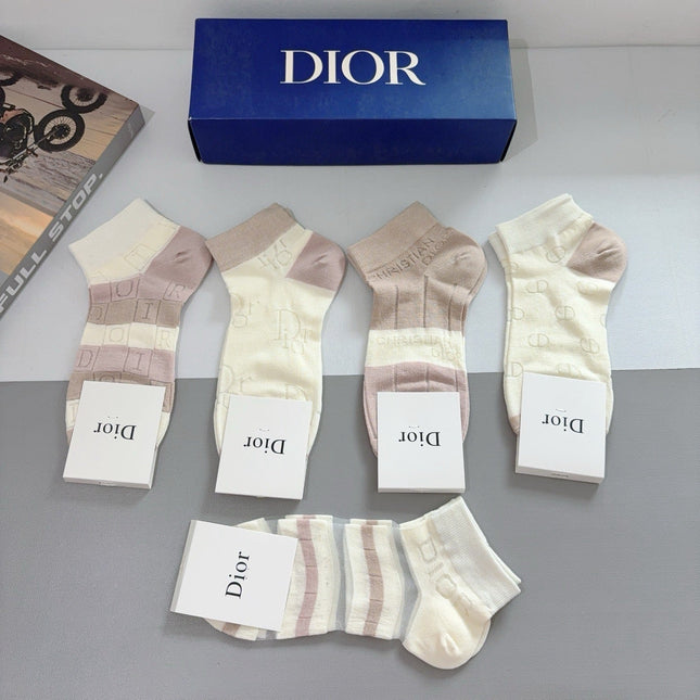 DIOR 26S ANKLE SOCKS 398798 (1 BOX)