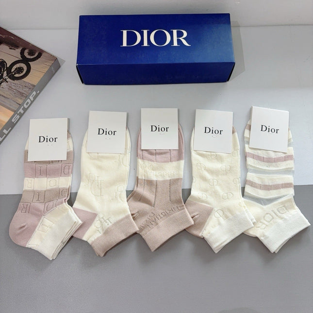 DIOR 26S ANKLE SOCKS 415744 (1 BOX)