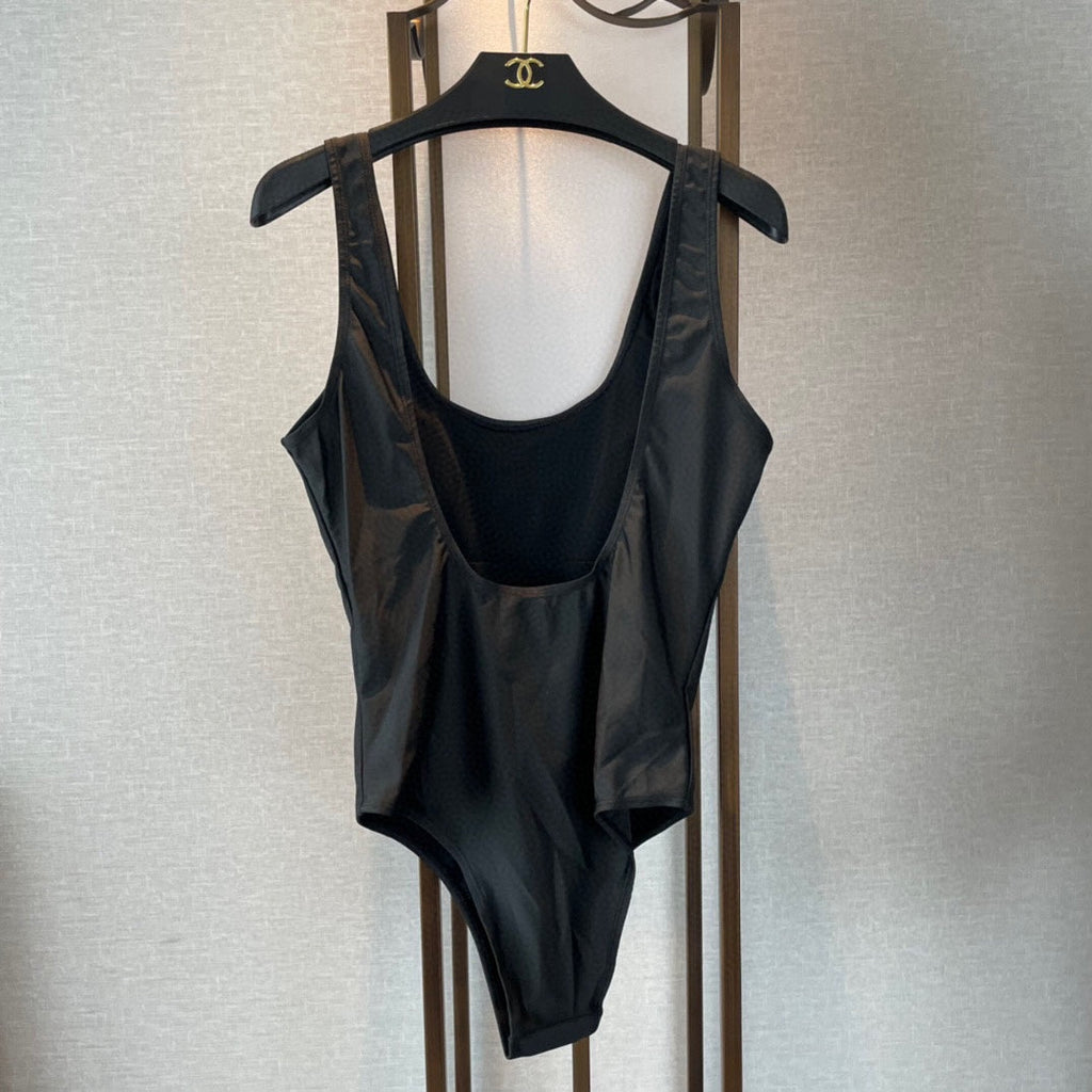 CC BIKINI SWIMSUIT SET IN BLACK 109092