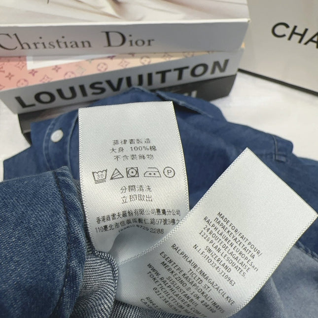 RALPH LAUREN 25S DENIM SHIRT 295