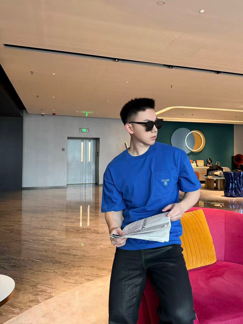 CELINE 26S SHORT SLEEVE T-SHIRT 146