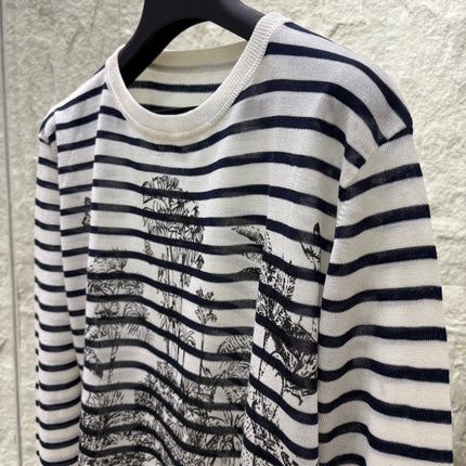 DIOR KNIT SWEATER 25S IN LINEN 266032