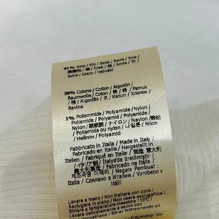 TANK TOP 25S WHITE IN SILK 266066