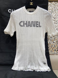 ROUND NECK KNIT TEE 25S IN COOL SILK 266093