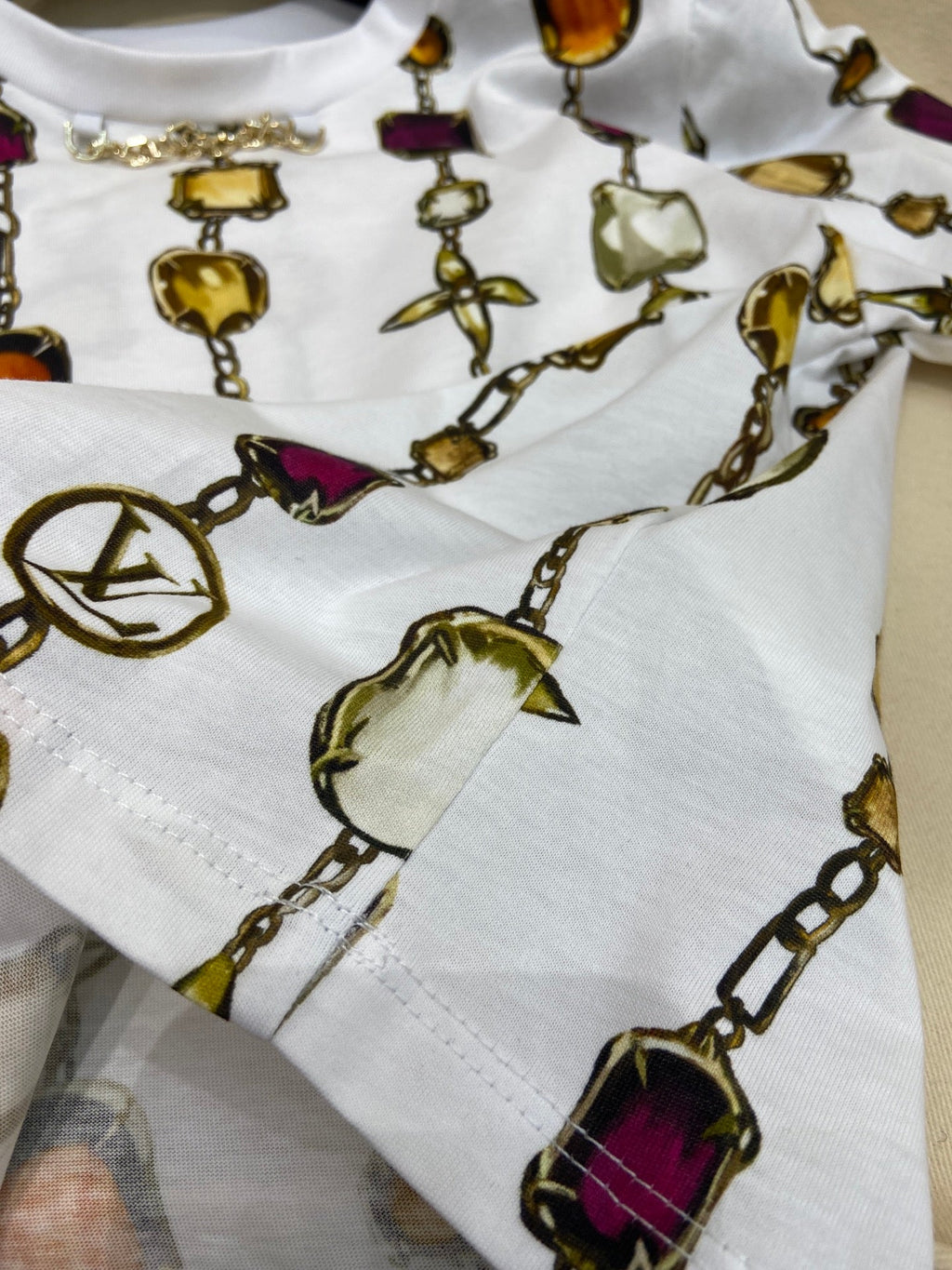 LV CROP TOP 25S IN COTTON 266288