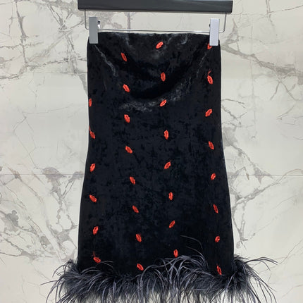 YSL 25S OFF-SHOULDER DRESS STYLE 160