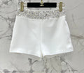 CHANEL 26S BEADED BODYCON SHORTS STYLE 1114