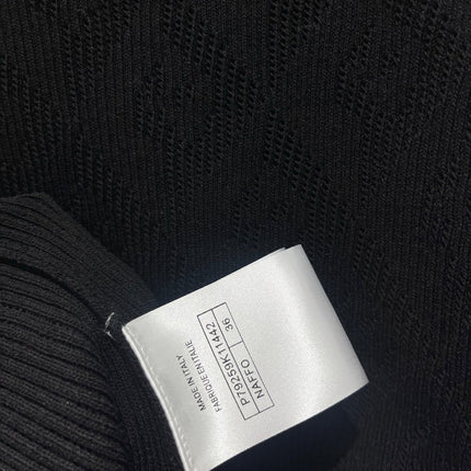 CHANEL 26S SHORT-SLEEVE KNIT POLO STYLE 1176