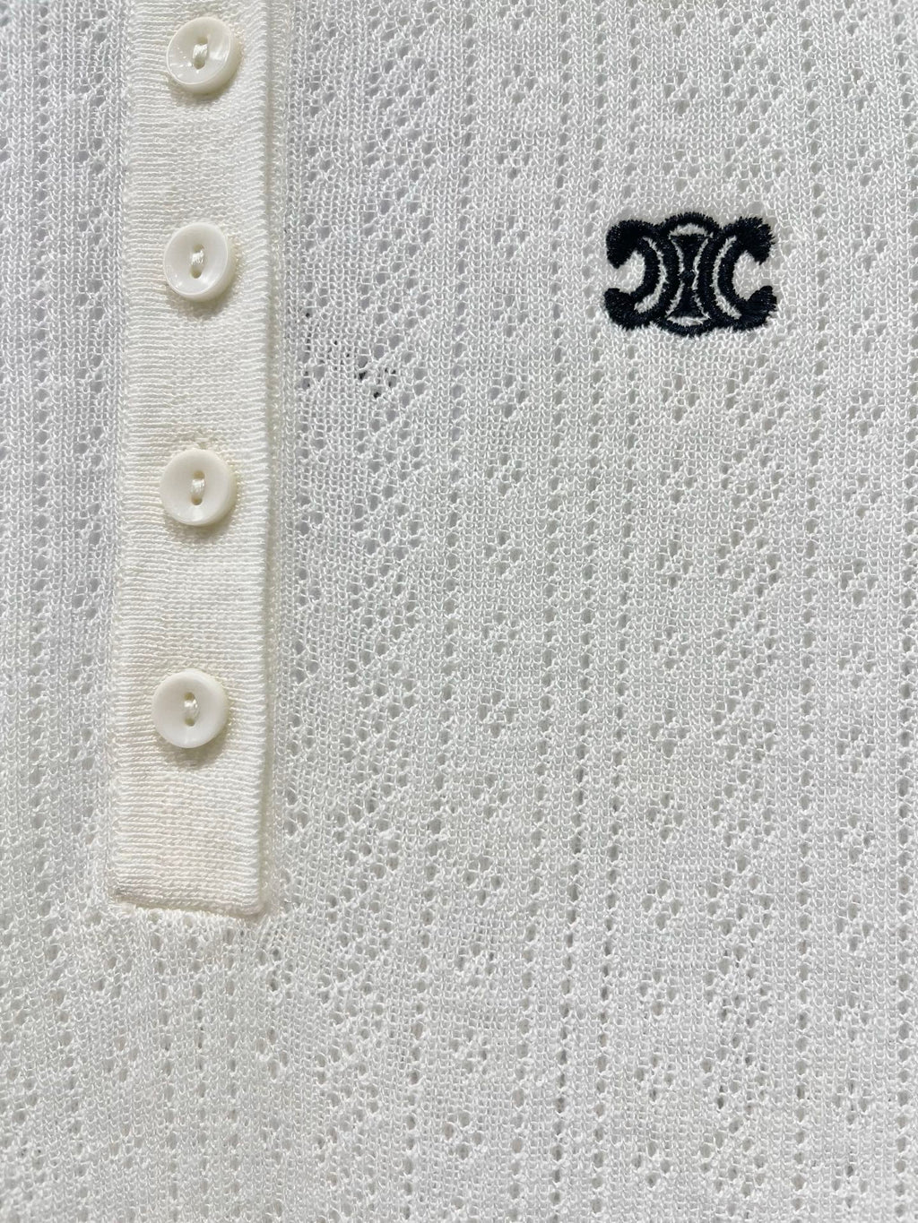 CELINE 26S KNIT POLO TANK TOP 298