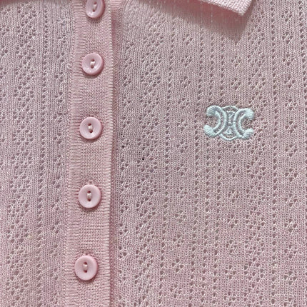 CELINE 26S SLEEVELESS POLO SHIRT 473