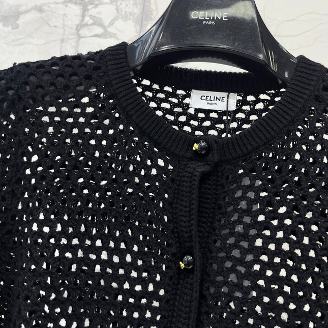 CELINE 26S KNIT CARDIGAN 468
