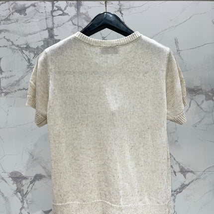 THOM 26S SHORT SLEEVE KNIT TOP STYLE 248