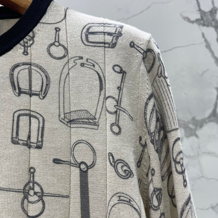 HERMES 26S KNIT CARDIGAN 624