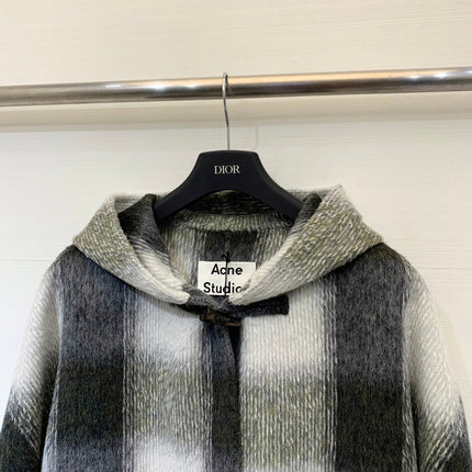 DIOR 25S DOUBLE-FACED WOOL COAT STYLE 292