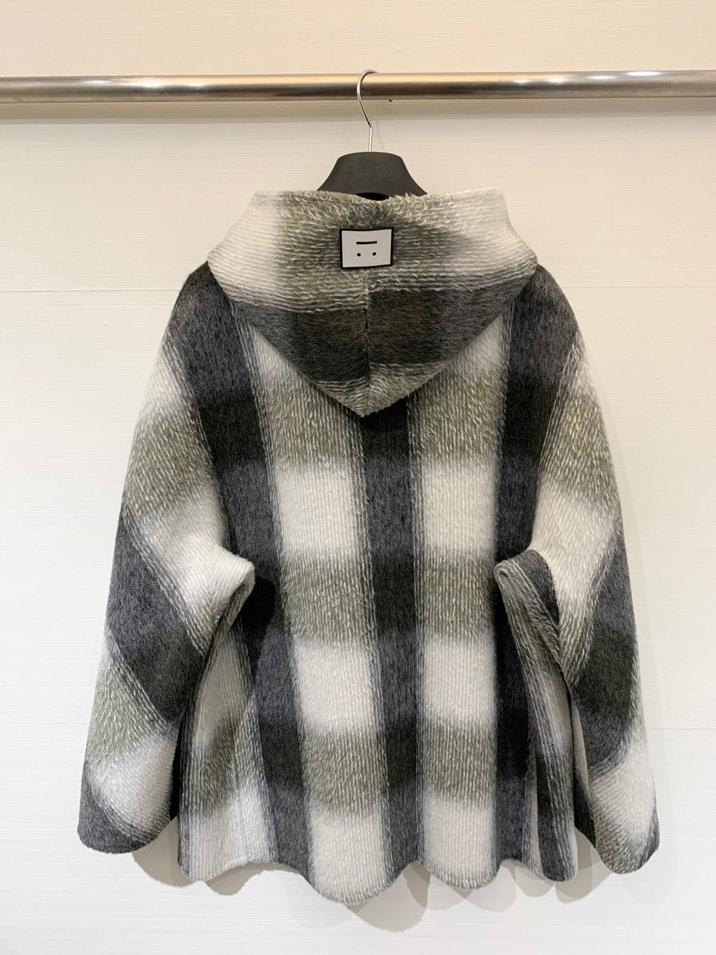 DIOR 25S DOUBLE-FACED WOOL COAT STYLE 292