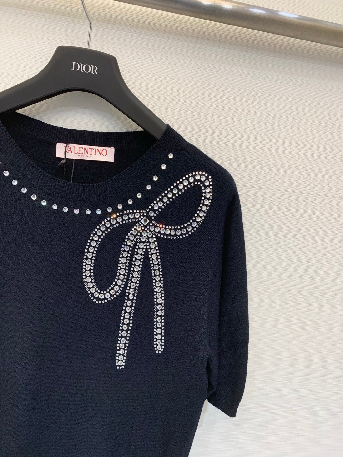 VALENTINO 26S SHORT SLEEVE KNIT TOP 227
