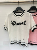 CHANEL 26S SHORT-SLEEVE SWEATER STYLE 1068