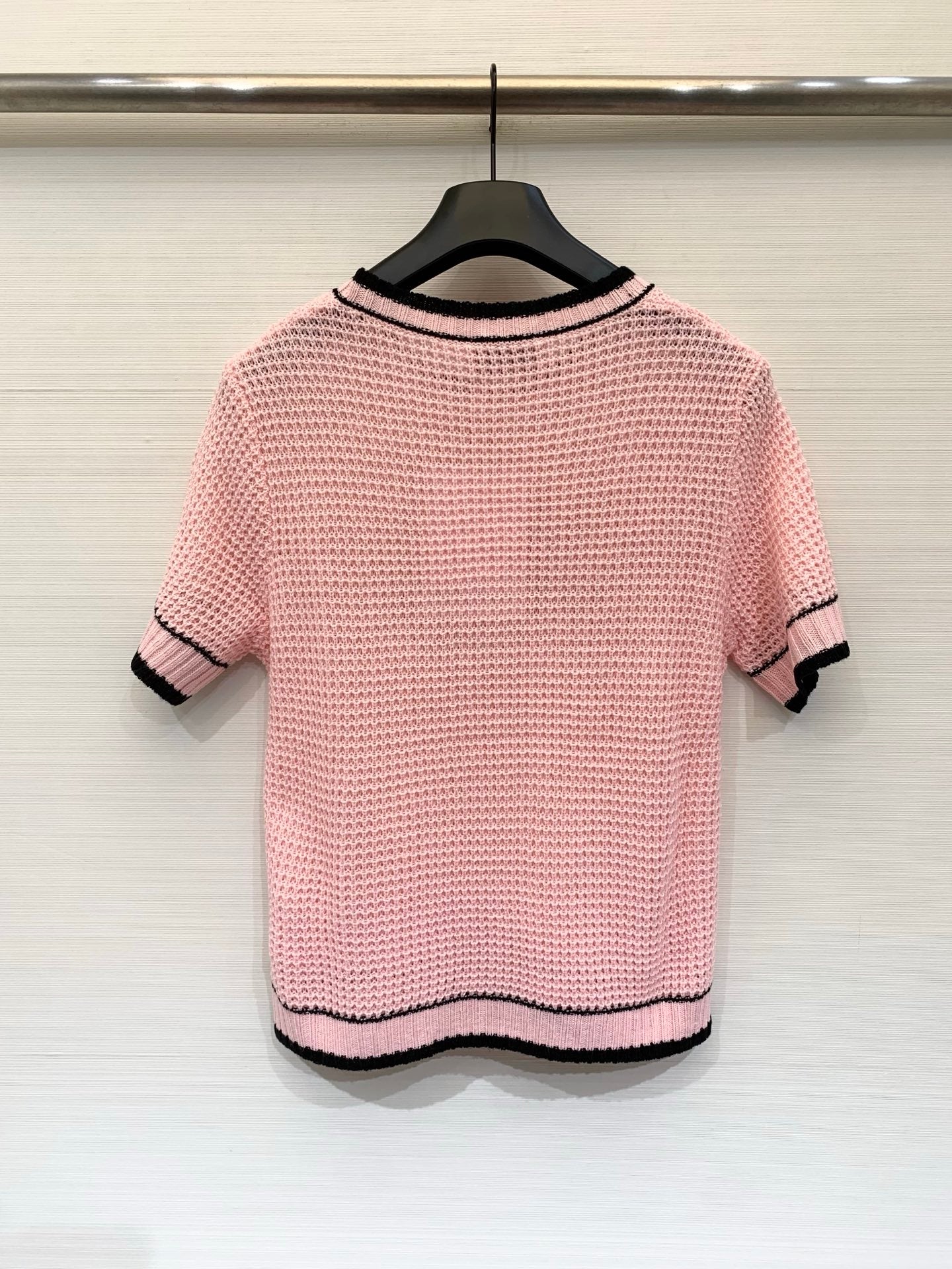 CHANEL 26S SHORT-SLEEVE SWEATER STYLE 1067