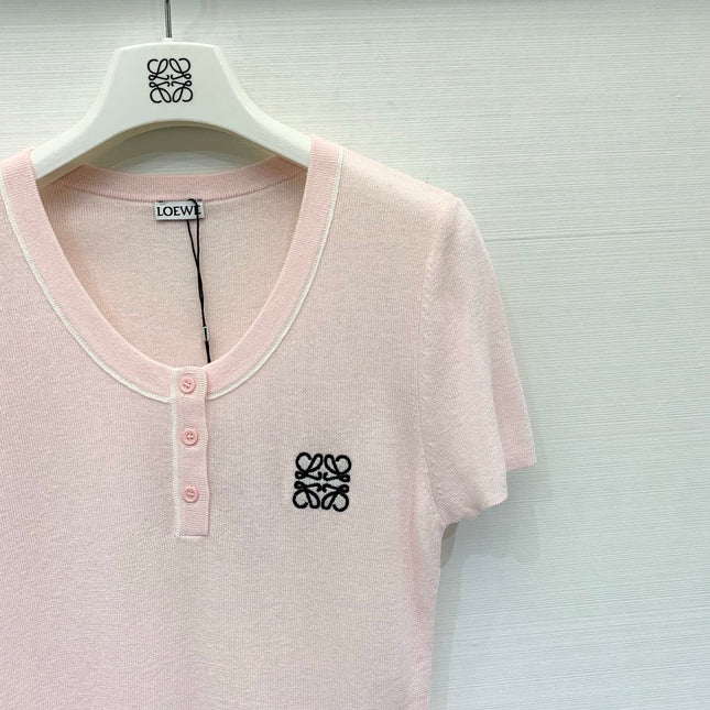 LOEWE 26S CREWNECK SHORT SLEEVE T-SHIRT 345