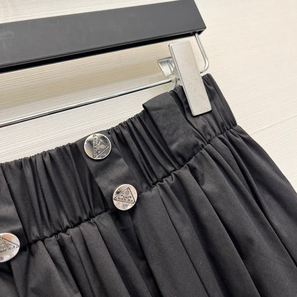 PRADA 26S PLEATED MIDI SKIRT 1032
