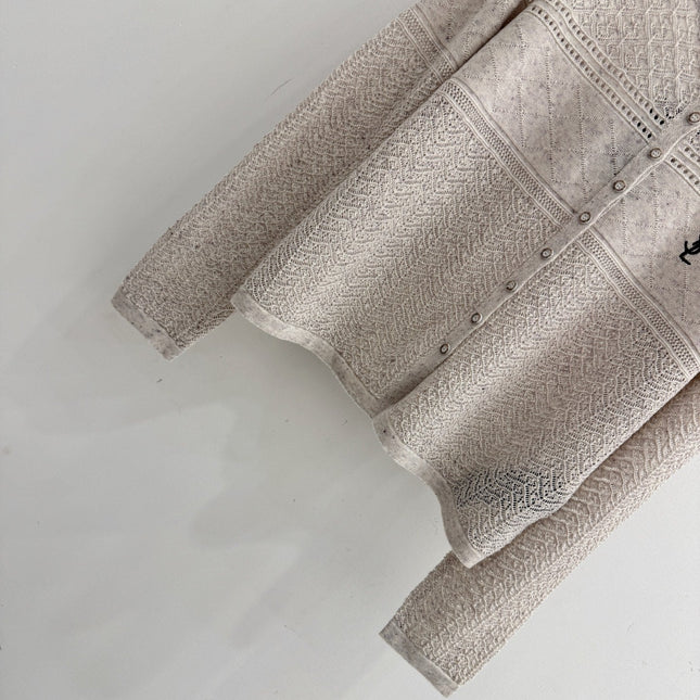YSL 26S KNIT CARDIGAN 435