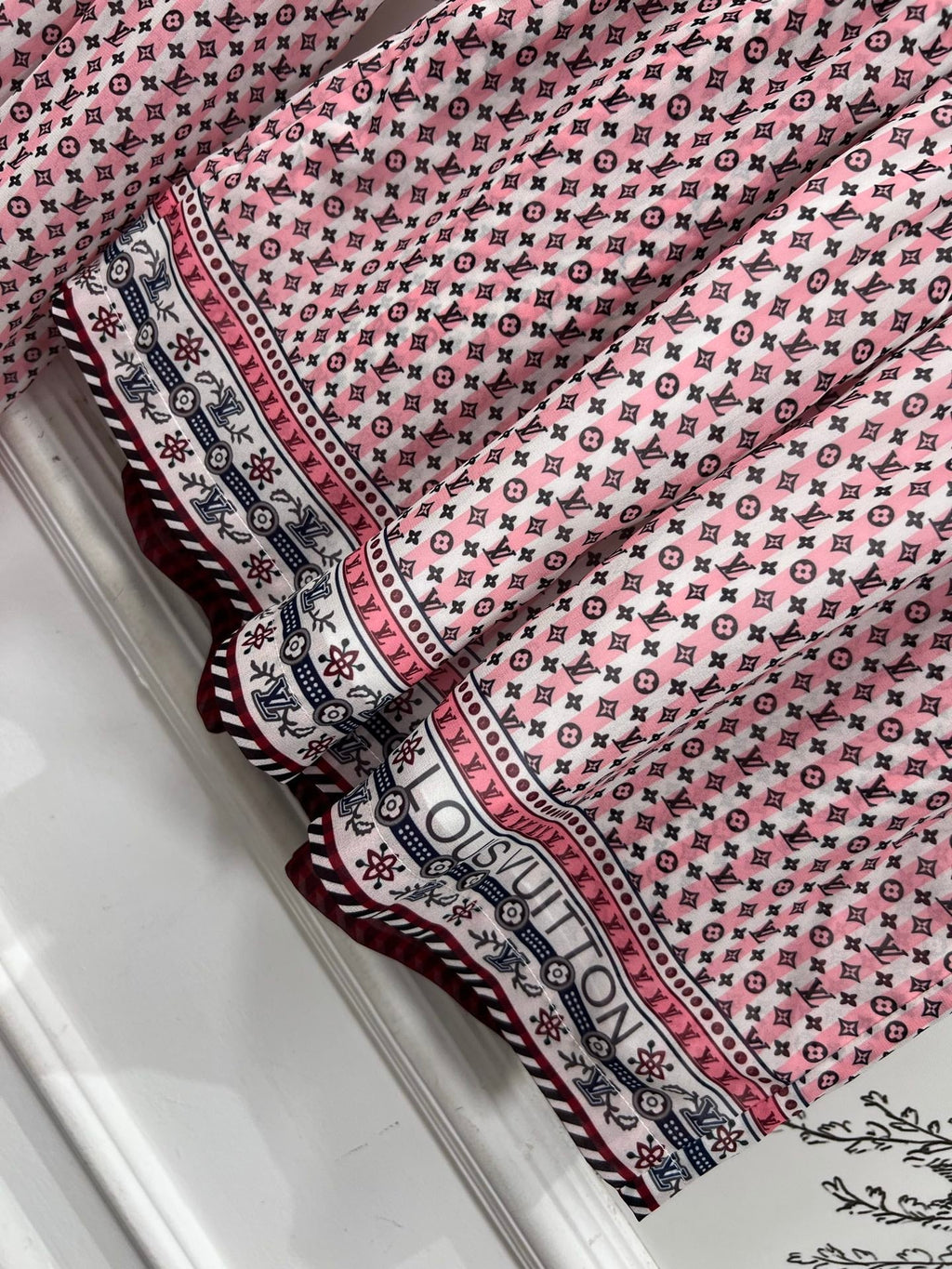 LV 25S SHIRT SHORTS SET IN POLYESTER 263071