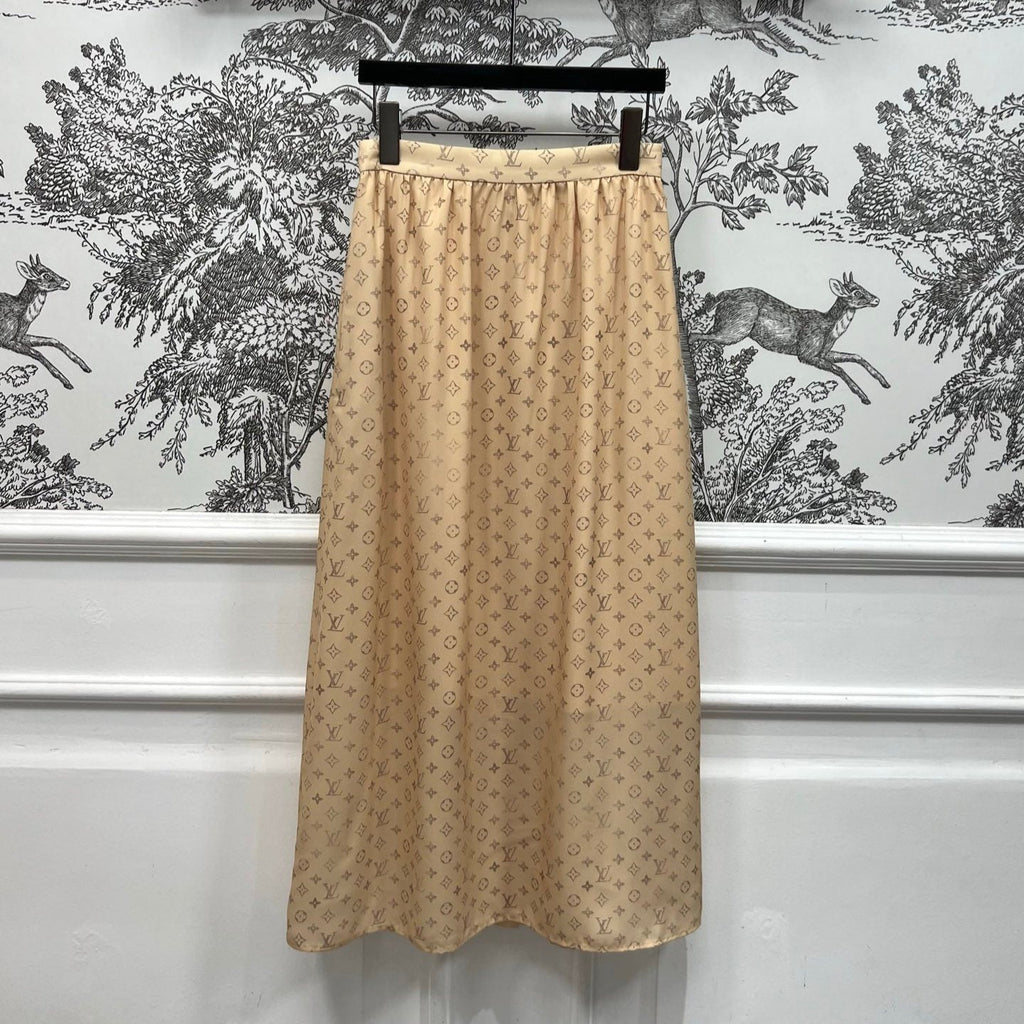 LV MONOGRAM BUTTON DOWN DRESS 274496