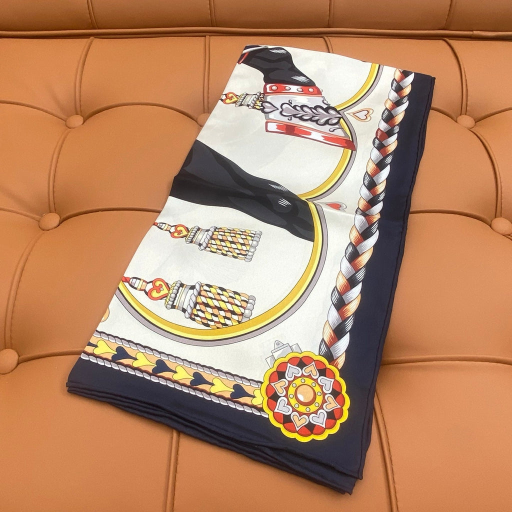 HERMES 25S SCARF 90 IN SILK 709687