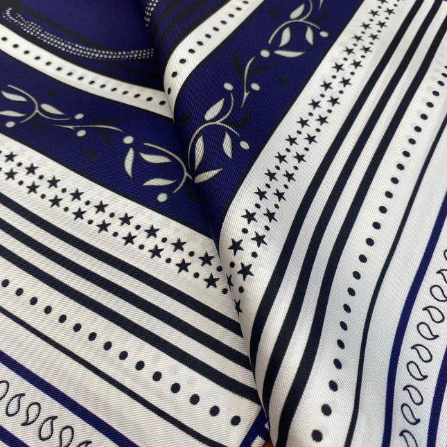 HERMES 25S SCARF 90 IN SILK 718485