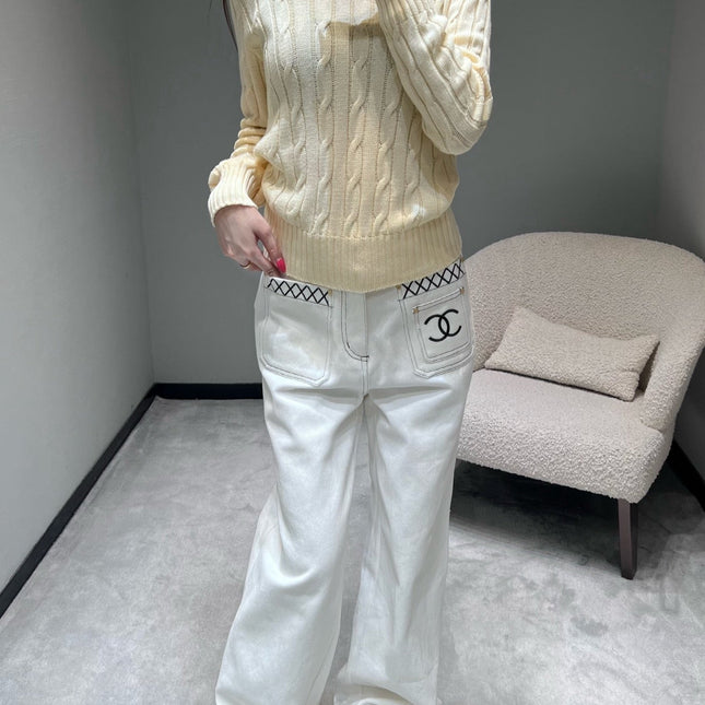 RALPH LAUREN KNITTED V-NECK SWEATER 404