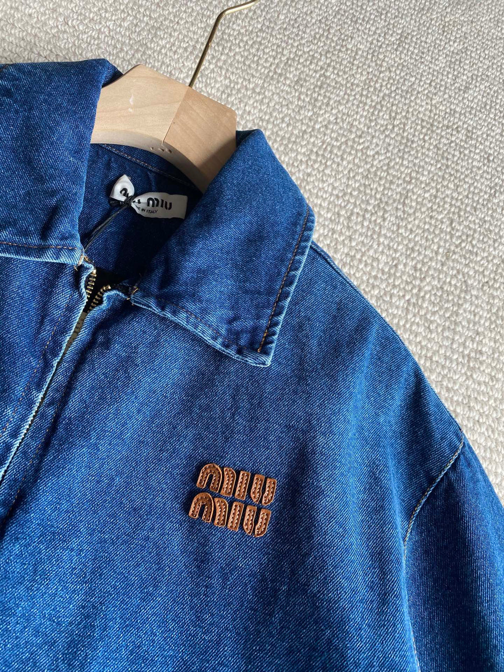 MIUMIU DENIM JACKET STYLE 205