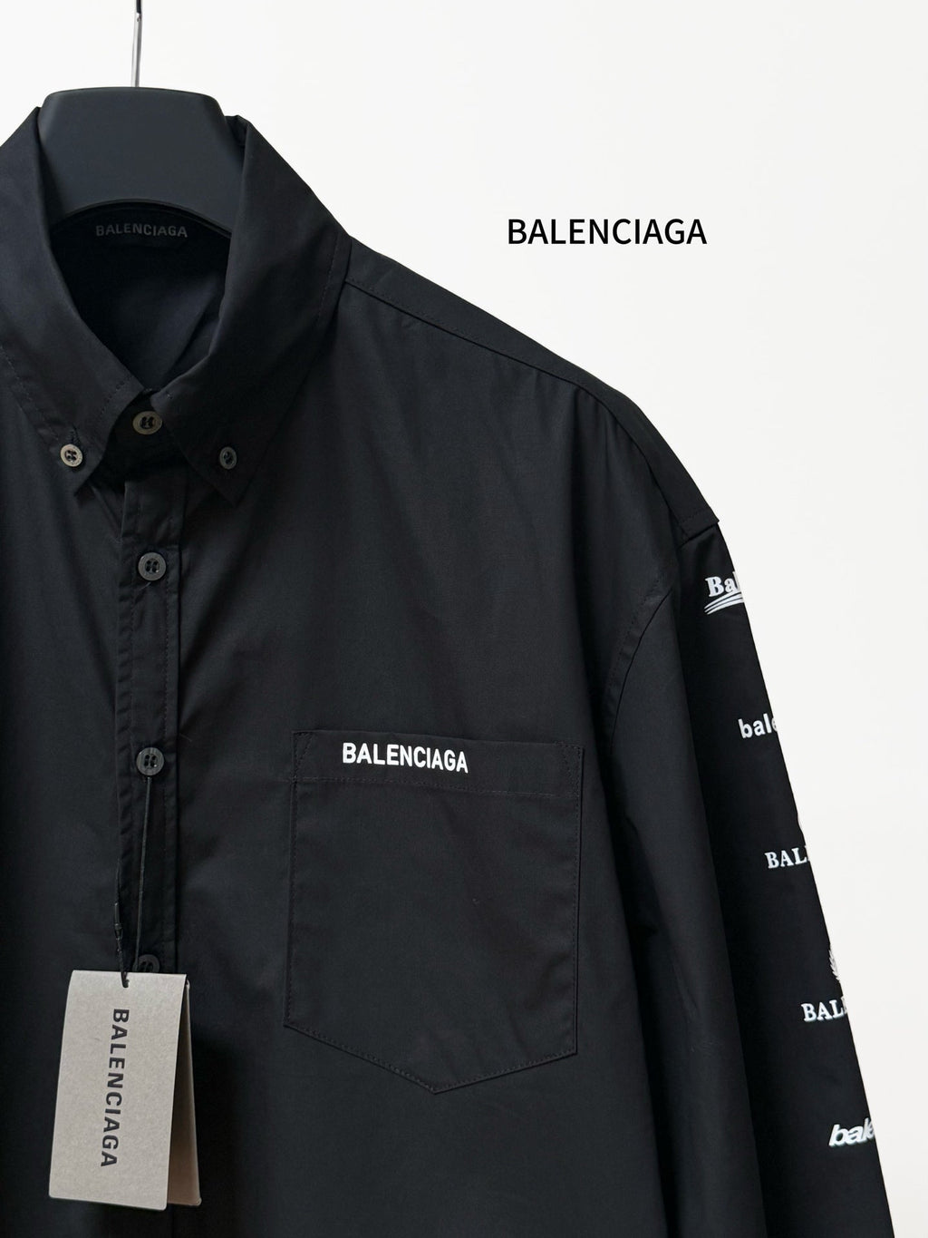BALENCIAGA 26S LONG SLEEVE SHIRT 117
