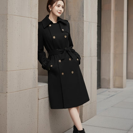 YSL 25S LONG TRENCH COAT STYLE 156