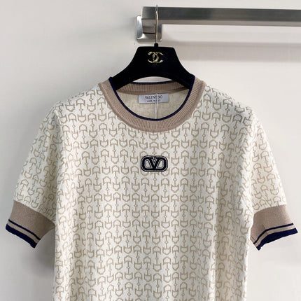 VALENTINO 26S SHORT-SLEEVE SWEATER STYLE 108
