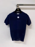 CHANEL 26S SHORT-SLEEVE KNIT TOP STYLE 1087