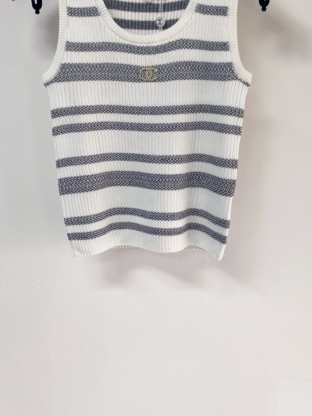 CHANEL 26S KNIT TANK TOP STYLE 1090