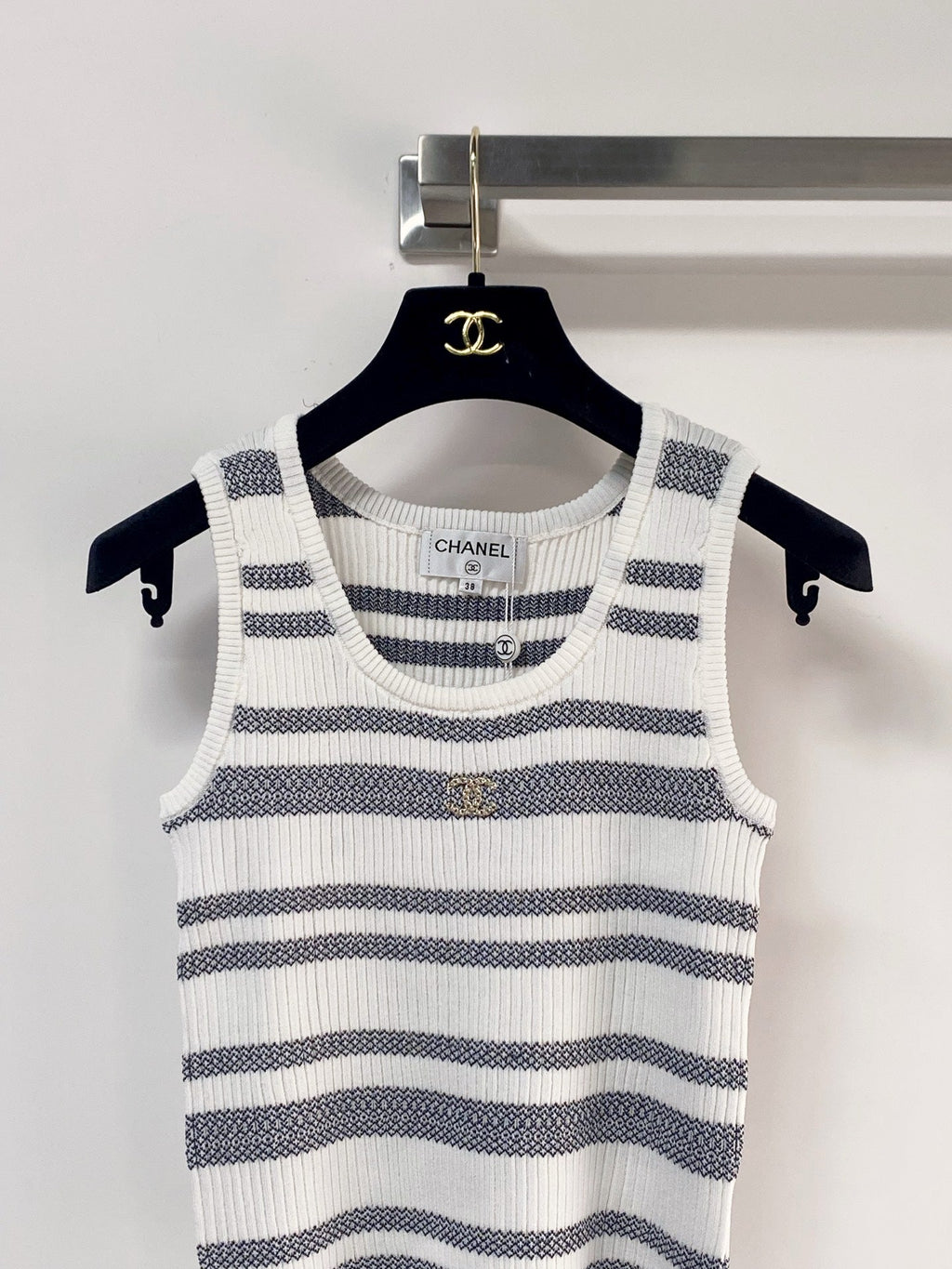 CHANEL 26S KNIT TANK TOP STYLE 1090