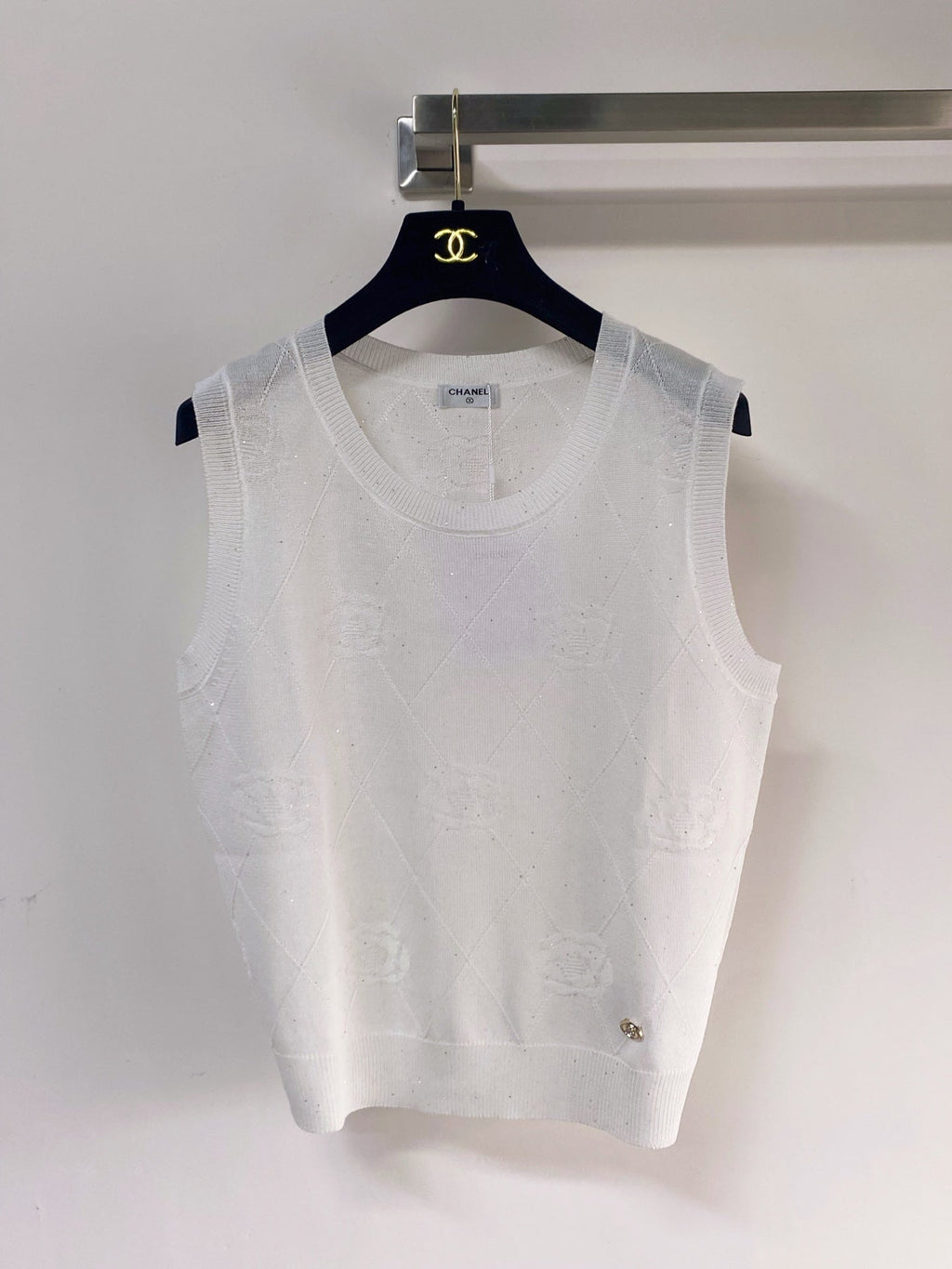 CHANEL 26S KNIT TANK TOP STYLE 1093