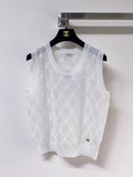 CHANEL 26S SLEEVELESS SWEATER STYLE 1048