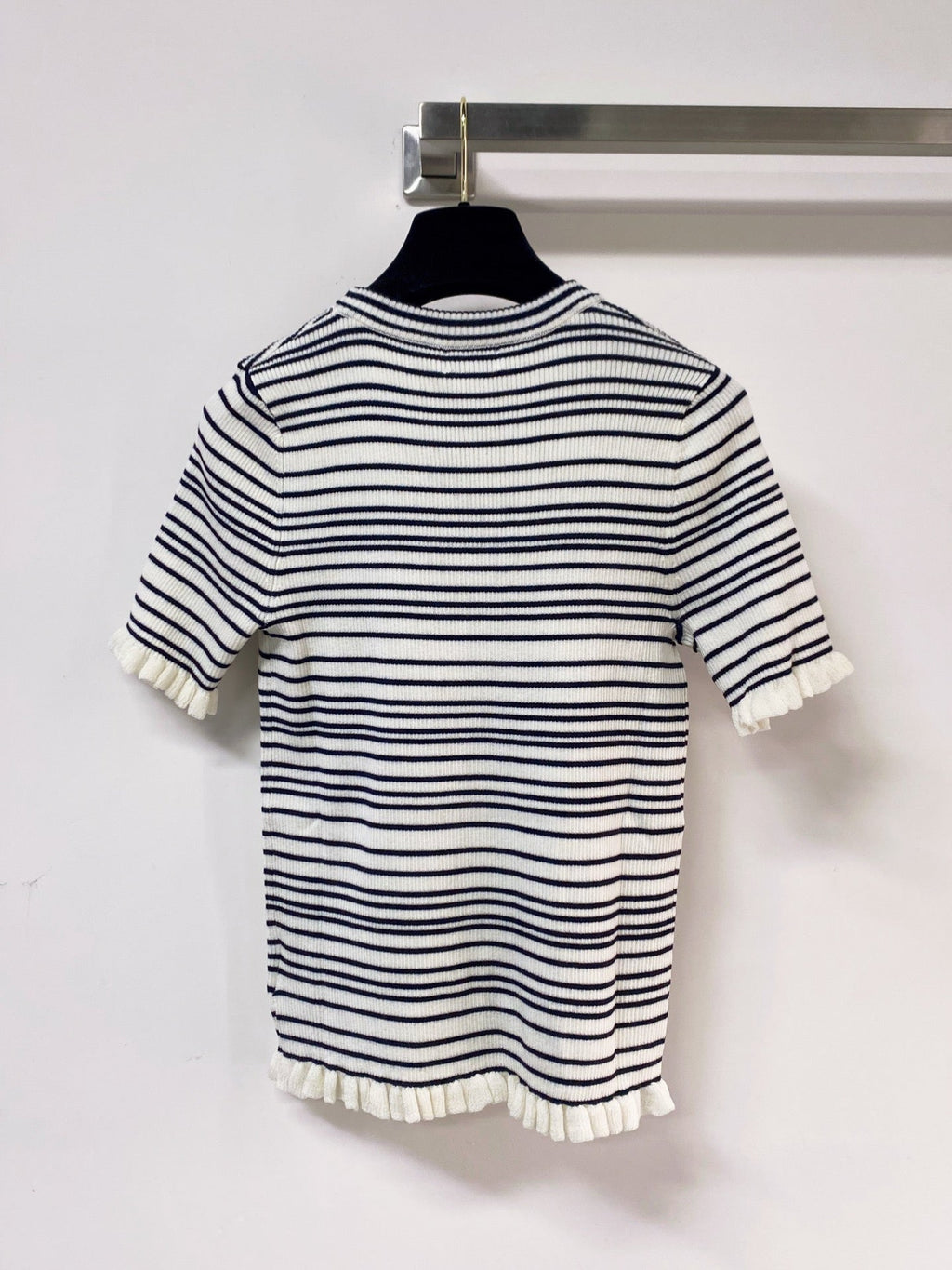 CHANEL 26S SHORT-SLEEVE SWEATER STYLE 1051