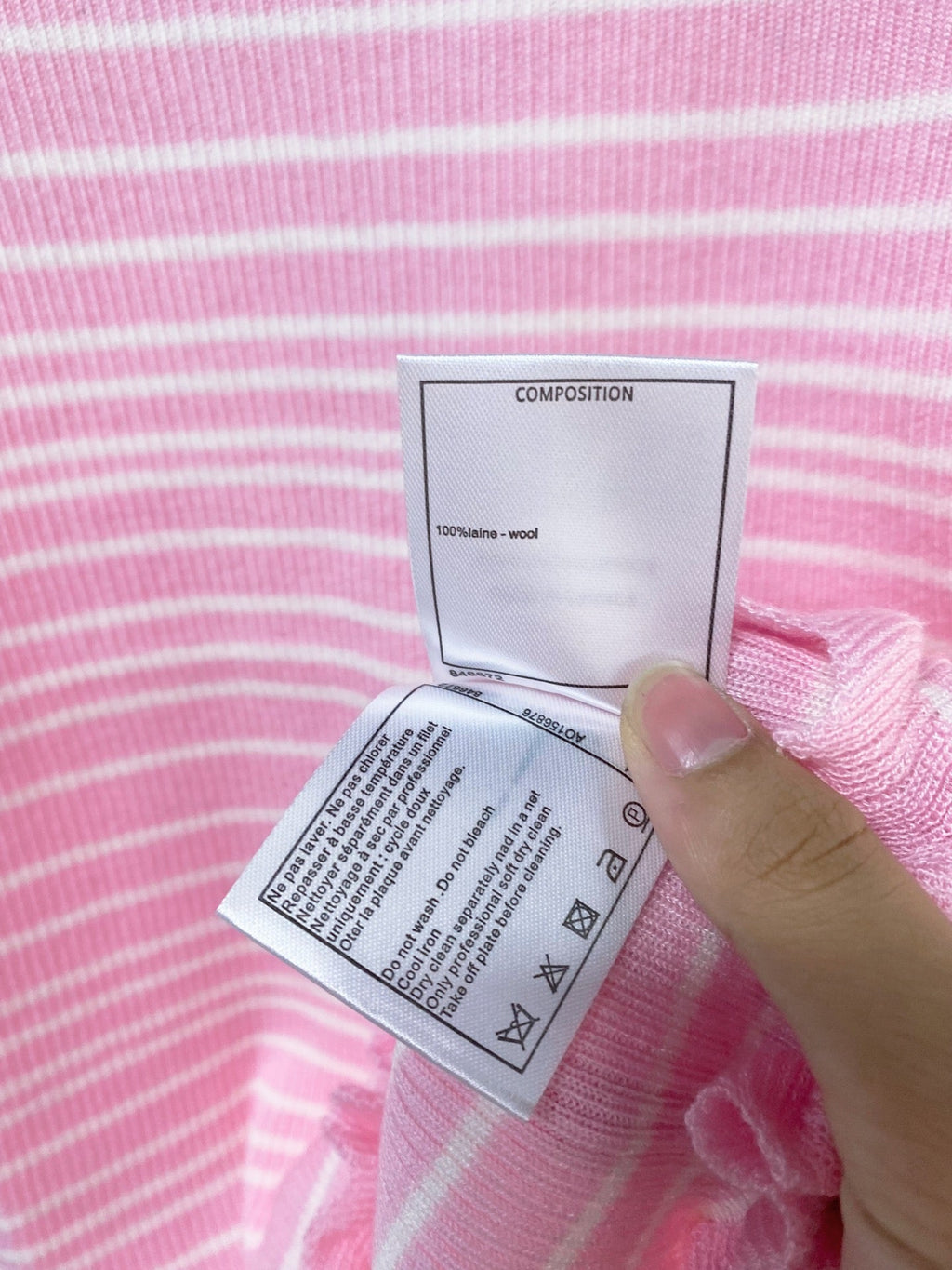 CHANEL 26S SHORT-SLEEVE SWEATER STYLE 1050