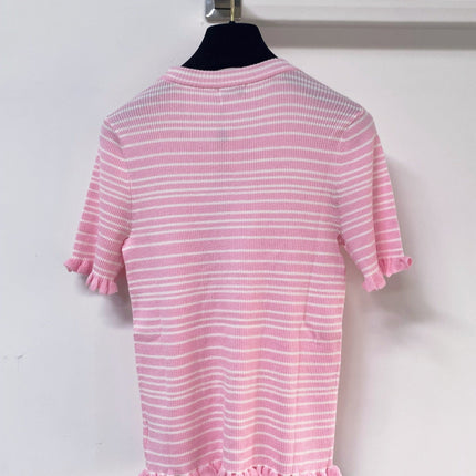 CHANEL 26S SHORT-SLEEVE SWEATER STYLE 1050