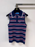 PRADA 26S SLEEVELESS POLO SHIRT STYLE 890